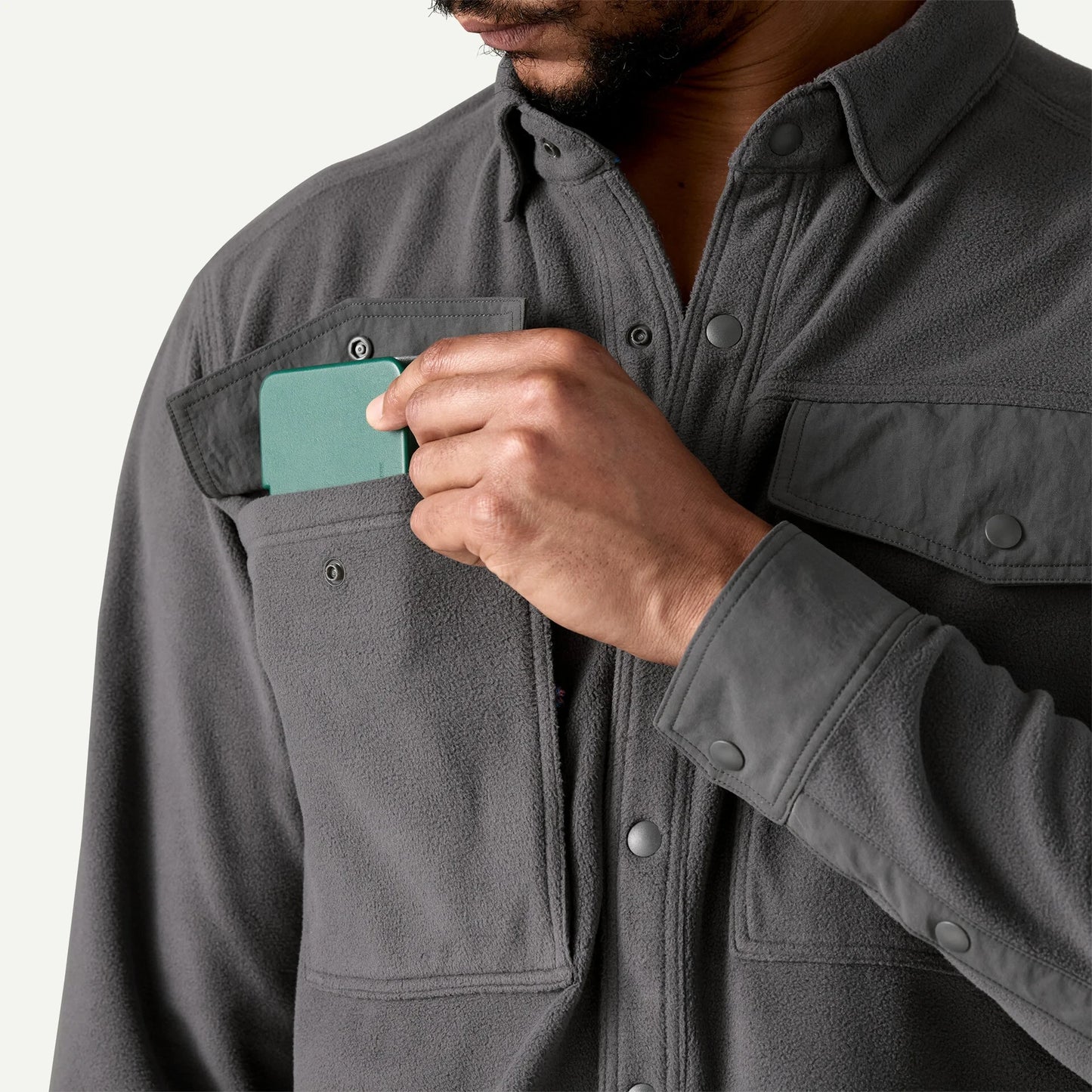 Men's Long-Sleeved Early Rise Snap Shirt - US 1896