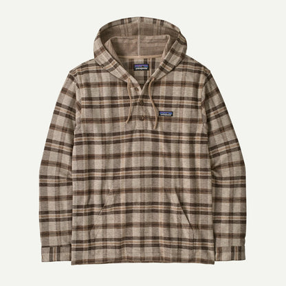 Men's Stretch Fjord Flannel Pullover Hoody - US 5139