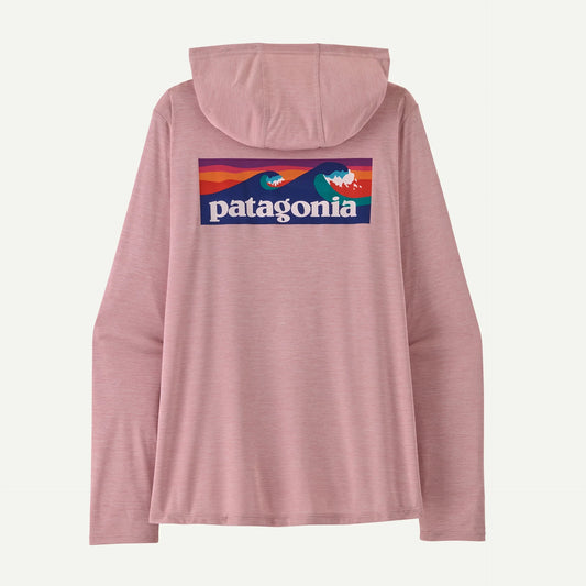 Women's Capilene® Cool Daily Hoody - Boardshort Logo - US 9796