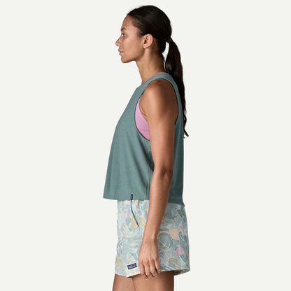 Women's Capilene® Cool Trail Cropped Tank Top - US 2794