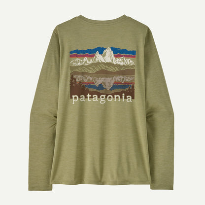 Women's Long-Sleeved Capilene® Cool Daily Shirt - Fitz Roy Foothills - US 3937