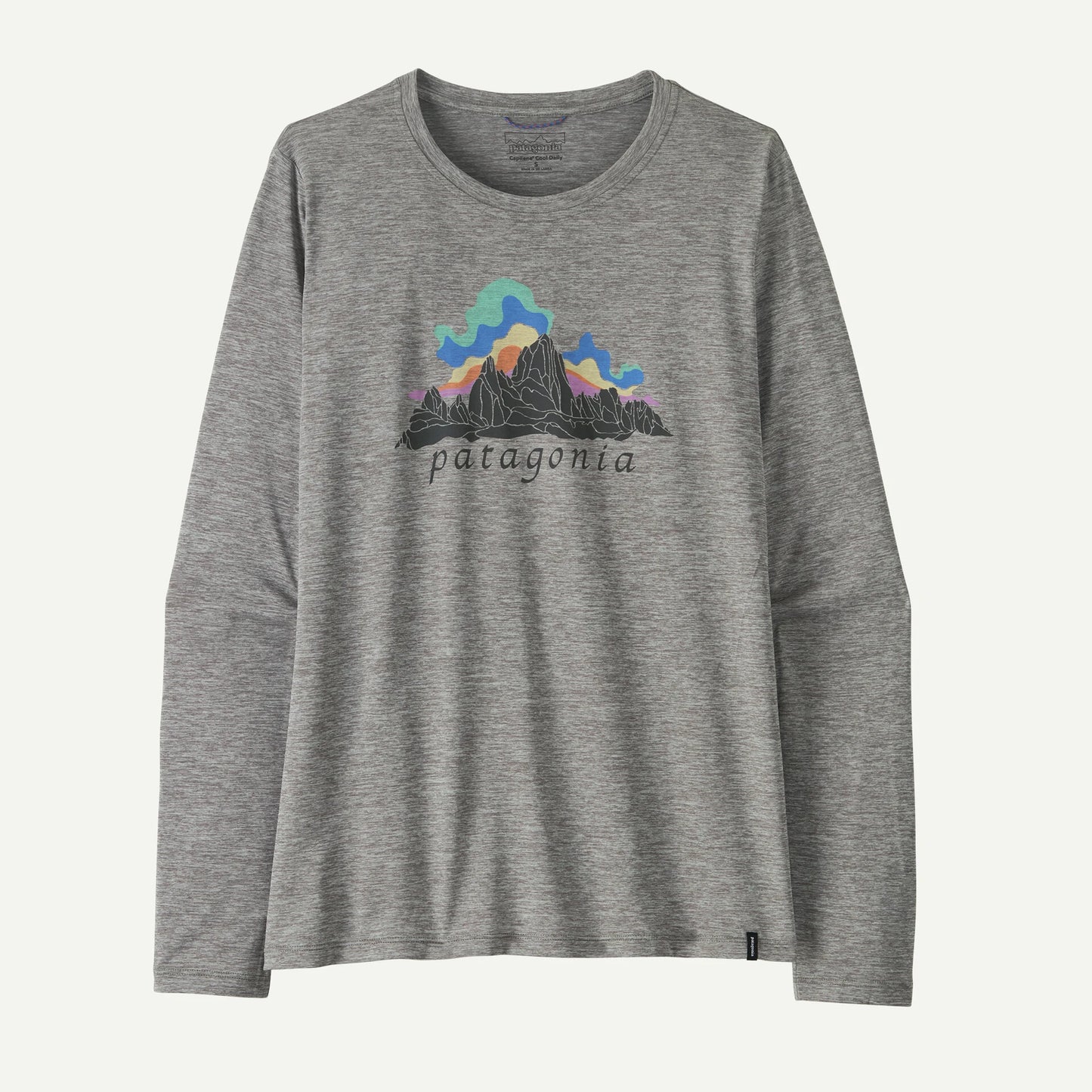 Women's Long-Sleeved Capilene® Cool Daily Shirt - Fitz Roy Nimbus - US 8992