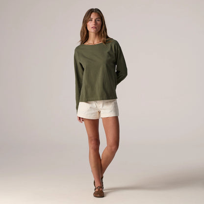 Women's Long-Sleeved Mariner Top - US 4980