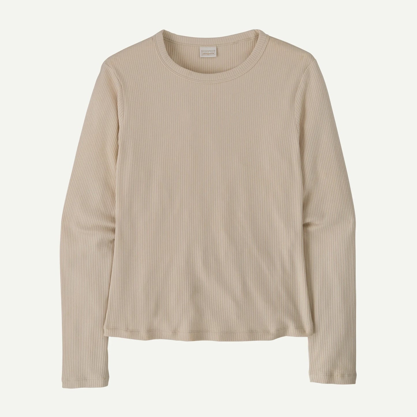 Women's Long-Sleeved Rib-Knit Top - US 9645