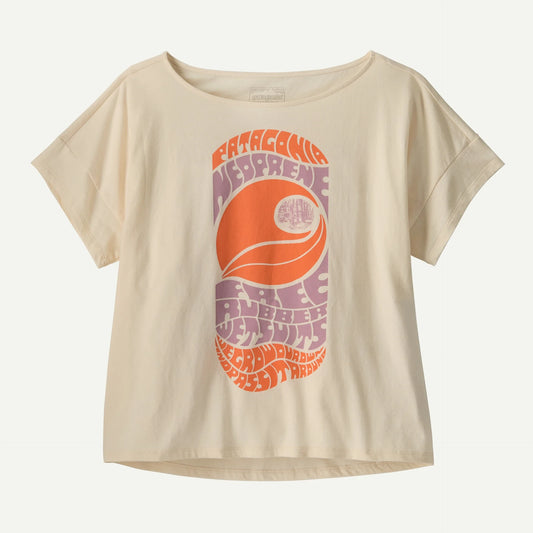 Women's Pass It Around Relaxed Drop-Sleeve Organic T-Shirt - US 6909