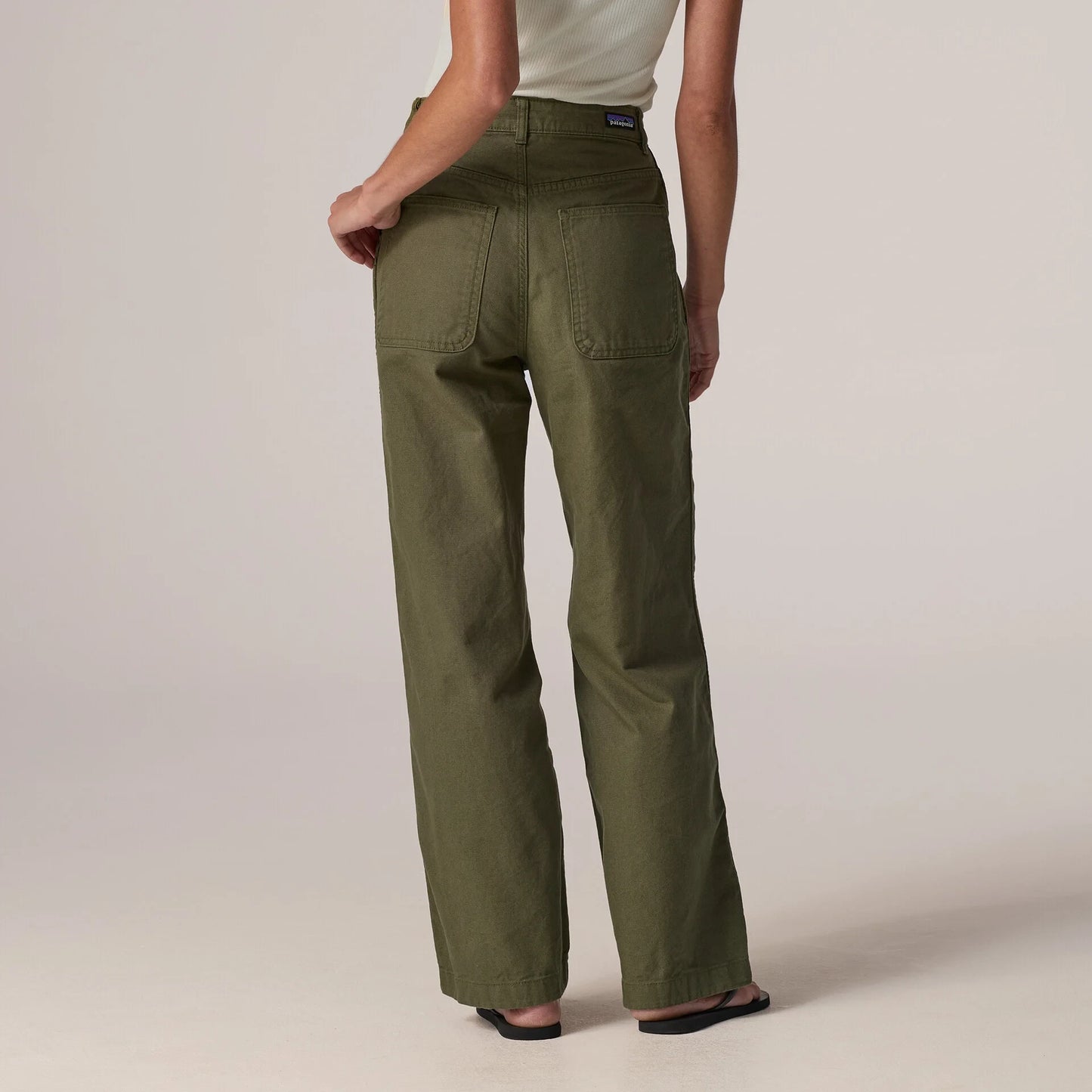 Women's Point Reyes Canvas Wide-Leg Pants - US 6217