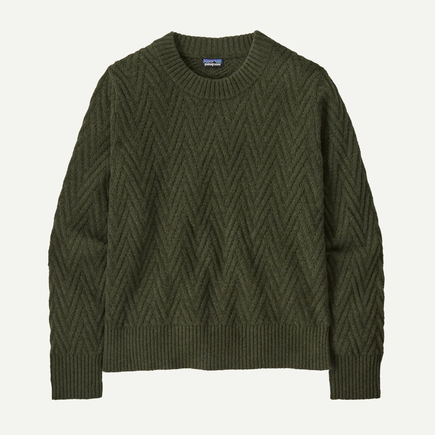 Women's Recycled Wool-Blend Crewneck Sweater - US 1434