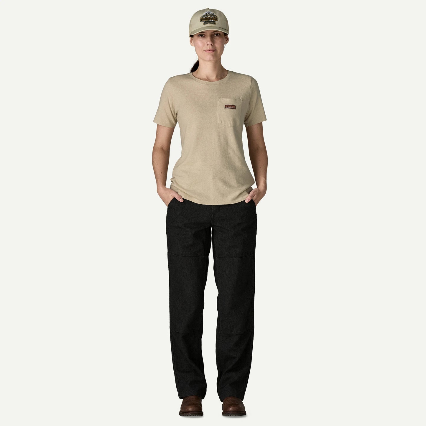 Women's Work Pocket Tee - US 8707