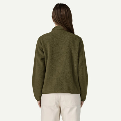 Women's Retro Pile Fleece Jacket - US 8797