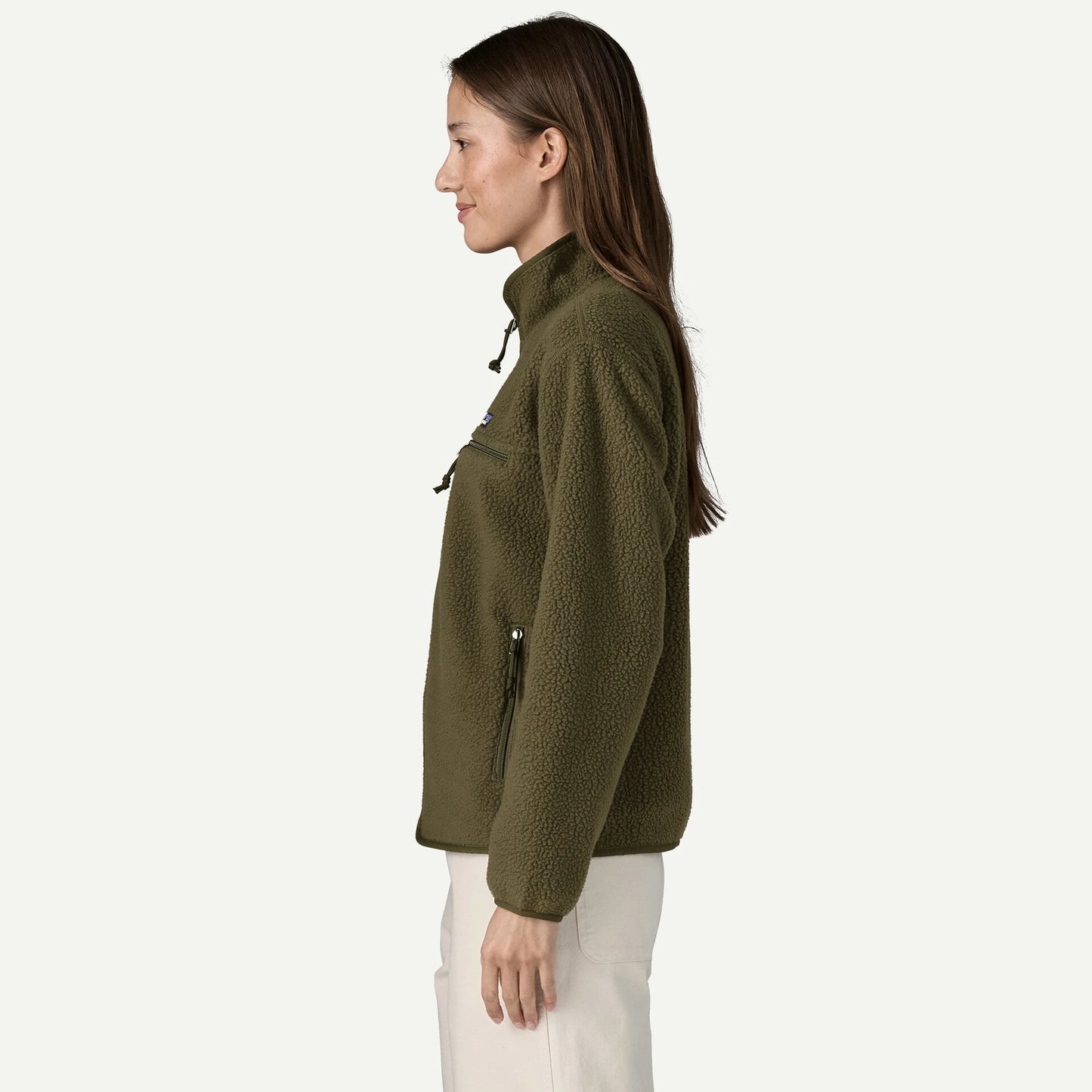 Women's Retro Pile Fleece Jacket - US 8797